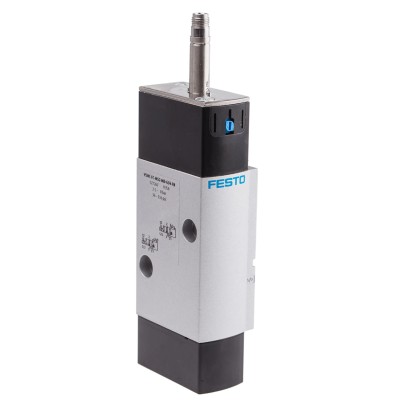 Festo Pneumatic Solenoid Valve 5/2 Solenoid/Spring G, 24V dc, Aluminium Alloy Body, Nitrile Rubber VSNC-FC-M52-MD-G14-FN