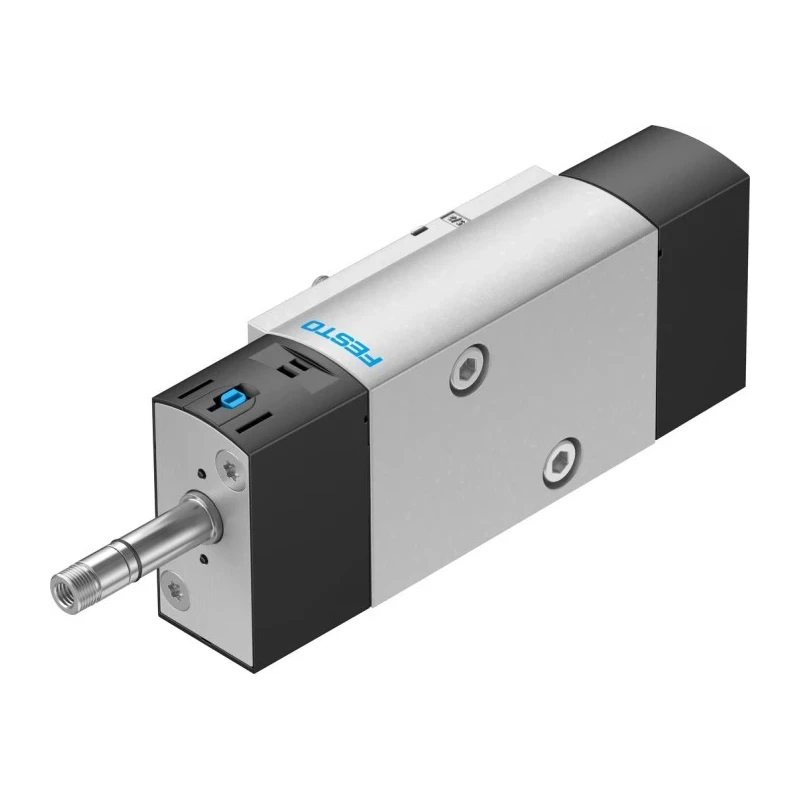 Festo Pneumatic Solenoid Valve 5/2 Solenoid Spring Actuation Aluminium Alloy 24V DC 10 Bar VSNC-FC-M52-MD-G14-F8