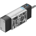 Festo Pneumatic Solenoid Valve 5/2 Solenoid/Spring 1/4 in NPT Threaded Port Aluminium Alloy Body 24V DC VSNC-FC-M52-MD-N14-F8
