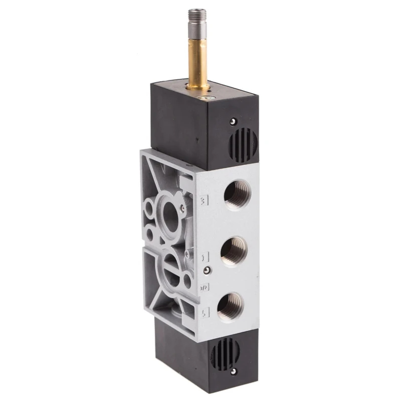 Festo Pneumatic Solenoid Valve 5/2 Solenoid/Spring 1/4 in NPT Threaded Port Aluminium Alloy Body 24V DC VSNC-FC-M52-MD-N14-F8
