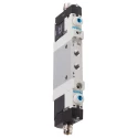 Festo 5/2 Solenoid Valve In-Line Mounting Aluminium Alloy Body 24V DC 0.7W VUVG-LK10-B52-T-M5-1R8L-S