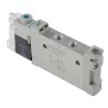 Festo 5/2 Solenoid Valve, Single Solenoid/Spring Actuation, Metric M5 Port, Aluminium Alloy Body VUVG-LK10-M52-AT-M5-1H2L-S