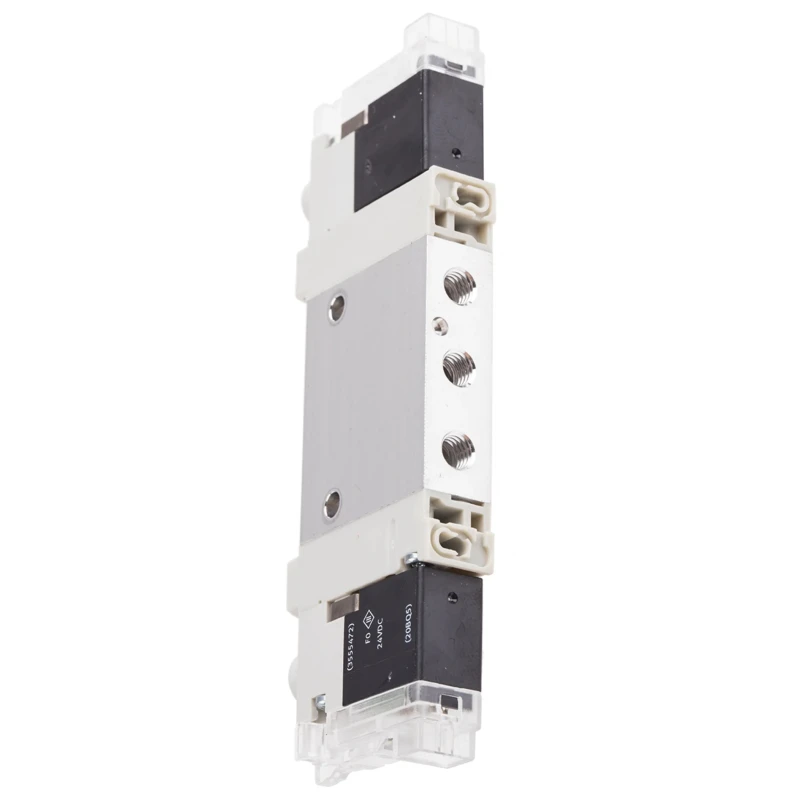 Festo Solenoid Valve 3/2 Solenoid/Spring Valve M5 Port Size Aluminium Alloy Body 24V dc 0.8W VUVG-LK10-T32C-AT-M5-1H2L-S