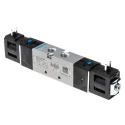 Festo 5/2 Pneumatic Solenoid Valve G 1/8 24V DC Aluminium Alloy Body VUVS-LK20-B52-D-G18-1C1-S