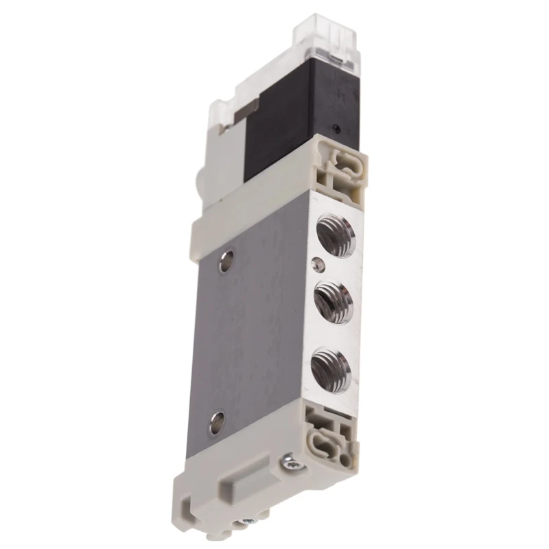 Festo Pneumatic Solenoid Valve 5/2 Solenoid/Spring M7 Port 24V DC Aluminium Alloy Body VUVG-LK10-M52-AT-M7-1H2L-S