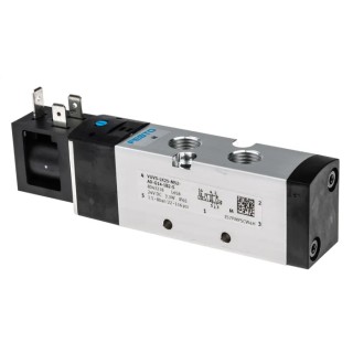 Festo Pneumatic Solenoid Valve 5/2 Solenoid/Spring G Series, 24V DC, Aluminium Body, 8 bar MAX VUVS-LK25-M52-AD-G14-1B2-S