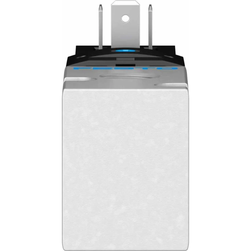 Festo Pneumatic 3/2 Solenoid Valve G 1/4, 24V DC, Single Solenoid, Aluminium Alloy Body VUVS-LK25-M32C-AD-G14-1B2-S
