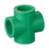 20mm Plastic Pipe PPR Water Pipe Fittings 4 Way / Cross Tee