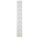 RS PRO Pre-Printed Adhesive Label Guarantee Void If Seal Broken Diameter 19mm 90 Per Pack 450-6372