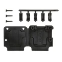TE Connectivity Polypropylene Thermoplastic Straight D-Sub Backshell 25 Way 207345-1
