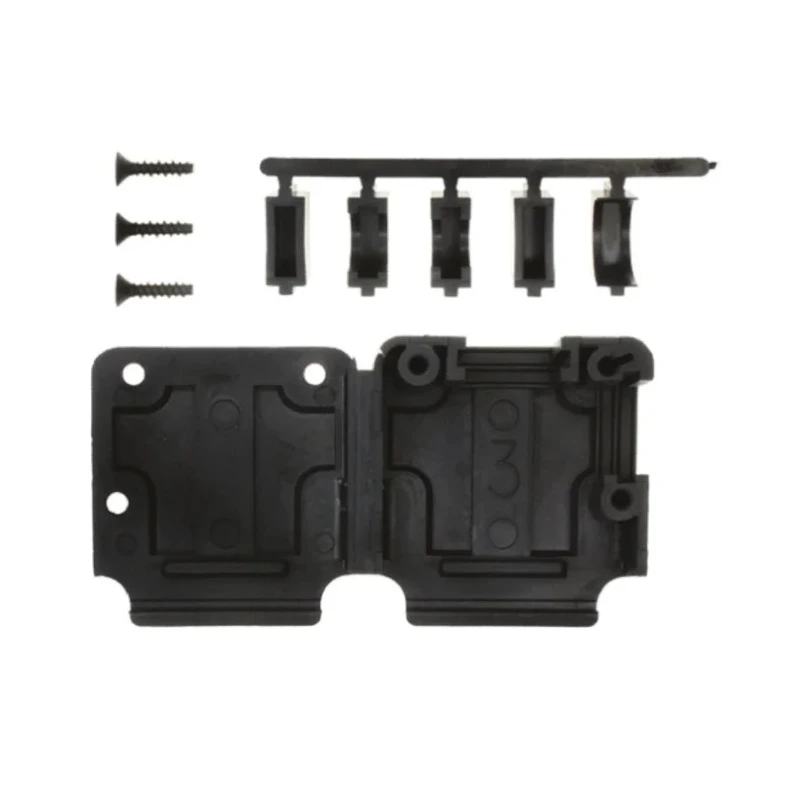 TE Connectivity Polypropylene Thermoplastic Straight D-Sub Backshell 25 Way 207345-1