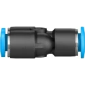 Festo Polybutylene Terephthalate Pneumatic Fitting Push-in 6 mm to Push-in 4 mm Y Tube-to-Tube Adaptor QSMY-6-4
