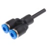 Festo Polybutylene Pneumatic Push-In Fitting 4 mm Connection Size QSY-4H