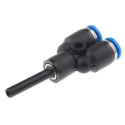 Festo Polybutylene Pneumatic Push-In Fitting 4 mm Connection Size QSY-4H