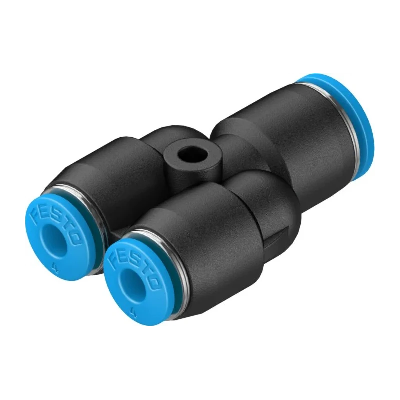 Festo Polybutylene Terephthalate Pneumatic Fitting Push-in 6 mm to 4 mm 14 Bar Maximum Pressure QSY-6-4