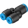 Festo Polybutylene Terephthalate Pneumatic Fitting Push-in 6 mm to 4 mm 14 Bar Maximum Pressure QSY-6-4