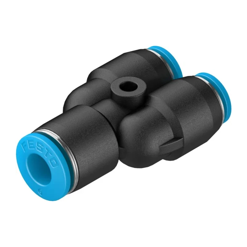 Festo Polybutylene Terephthalate Pneumatic Fitting Push-in 6 mm to 4 mm 14 Bar Maximum Pressure QSY-6-4