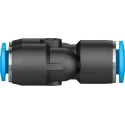 Festo Polybutylene Terephthalate Pneumatic Fitting Push-in 6 mm to 4 mm 14 Bar Maximum Pressure QSY-6-4