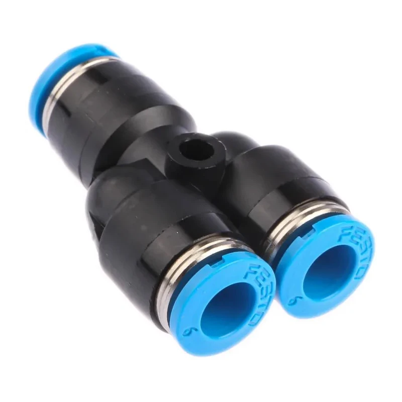 Festo Polybutylene Terephthalate Pneumatic Fitting Push-in 6 mm Push In 6 mm QSY-6