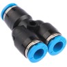 Festo Polybutylene Terephthalate Pneumatic Fitting Push-in 6 mm Push In 6 mm QSY-6