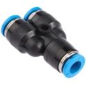 Festo Polybutylene Terephthalate Pneumatic Fitting Push-in 6 mm Push In 6 mm QSY-6