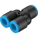 Festo Polybutylene Terephthalate Pneumatic Fitting Push-in 12 mm Connector QSY-12