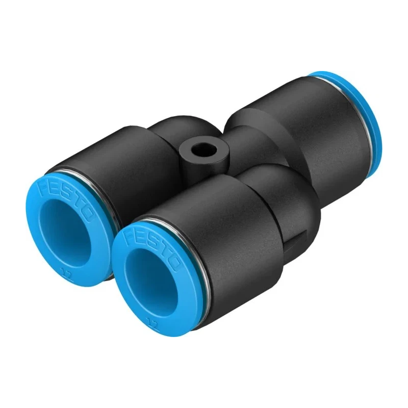 Festo Polybutylene Terephthalate Pneumatic Fitting Push-in 12 mm Connector QSY-12