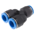Festo Polybutylene Terephthalate Pneumatic Fitting Push-in 12 mm Connector QSY-12