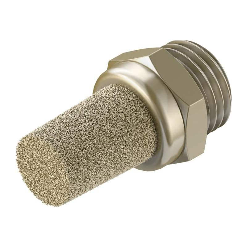 Festo AMTE Metal Pneumatic Silencer 1/4 in G Threaded Male 10 Bar 83dB Noise Reduction AMTE-M-LH-G14
