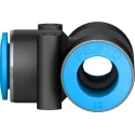 Festo Pneumatic Fitting Tee Tube-to-Tube Adapter Push-in 12 mm 14 bar Max Pressure QST-12