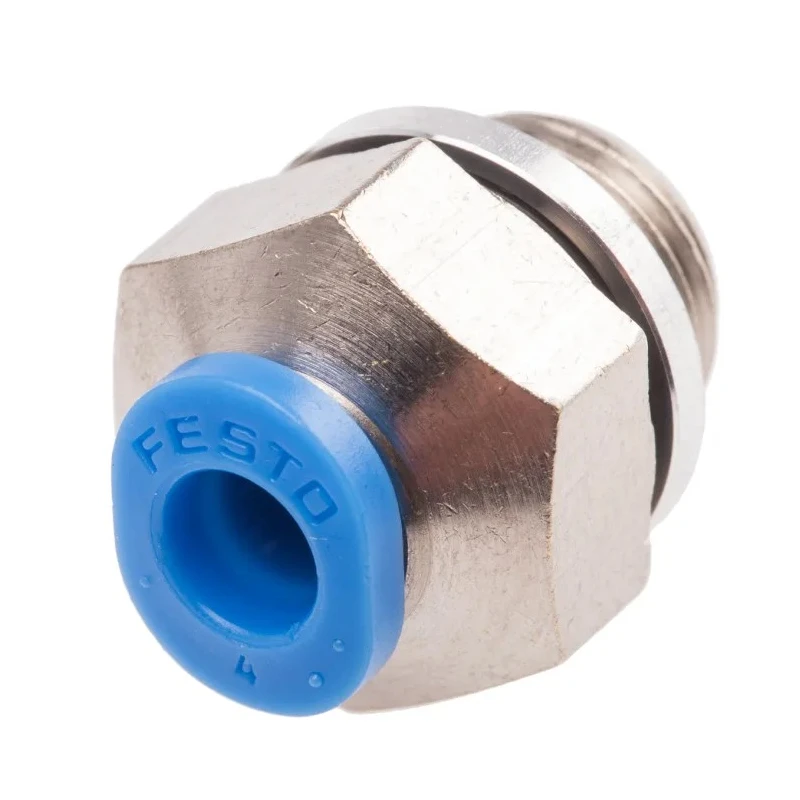 Festo Pneumatic Fitting 4mm Push-in Male 1/8 in G Thread QSM-G1/8-4