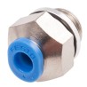 Festo Pneumatic Fitting 4mm Push-in Male 1/8 in G Thread QSM-G1/8-4