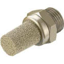 Festo Metal Pneumatic Silencer Threaded G1/8, 10 bar Pressure, Noise Reduction 76dB, 23.7mm Length AMTE-M-LH-G18