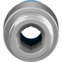 Festo QSM Series Pneumatic Fitting 4mm Push-in, Male, M7 Thread, Brass Nickel Finish QSM-M7-4-I