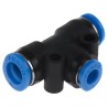 Festo Pneumatic Tee Tube-to-Tube Adapter Push-in 6 mm 14 bar QSMT-6-4