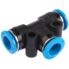 Festo Pneumatic Tee Tube-to-Tube Adapter Push-in 6 mm 14 bar 80°C QSMT-6