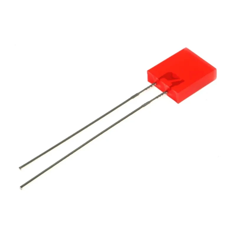 Kingbright 2.5 V Red Rectangular Through Hole LED 160mA 105mW Diffused Lens L-153IDT