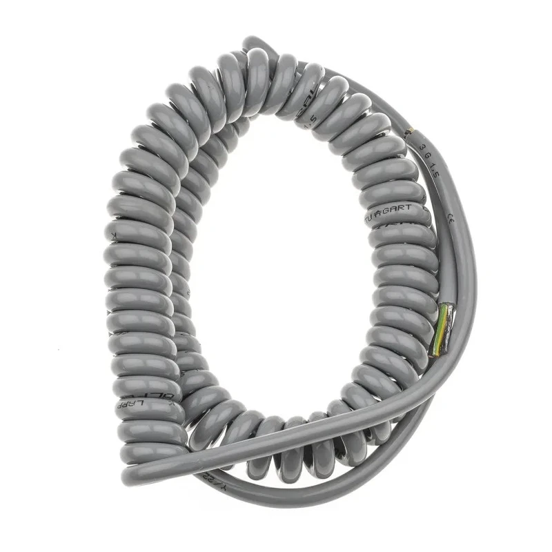 Lapp Power Cable 5 Core Grey Polyvinyl Chloride Jacket 0.5 m Length Operating Temp 50 °C 70002699