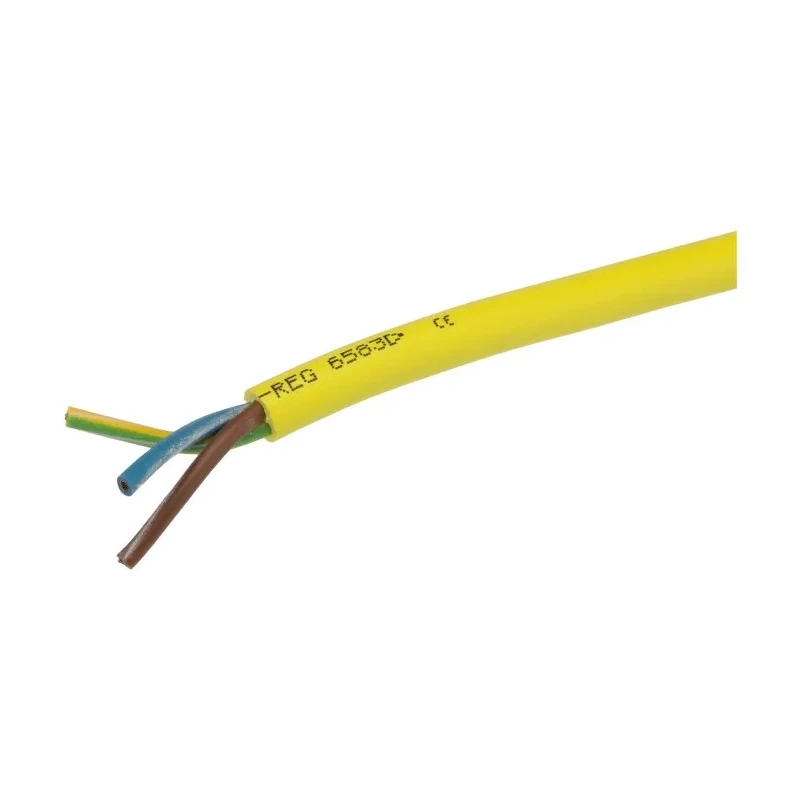 Lapp ÖLFLEX 3 Core Yellow Elastomer Alloy Power Cable 600 mm Length 50 °C Maximum Operating Temperature 73220128