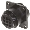 TE Connectivity Circular Connector, 9 Contacts, Panel Mount Plug, Male, Standard Size, Nylon Housing, 600V, Crimp 211767-1