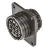 TE Connectivity Circular Connector 9 Contacts Panel Mount Socket Female Nylon Thermoplastic Housing CPC Series 211769-1