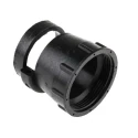 TE Connectivity Black Thermoplastic Cable Clamp 28.58 mm Max. Bundle Diameter Screw Fixing 182930-1