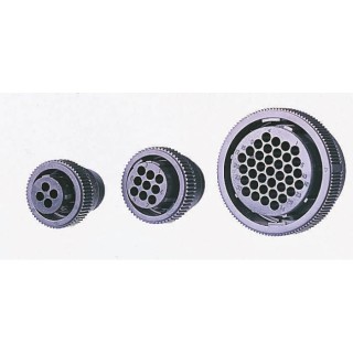 TE Connectivity Circular Connector, 9 Contacts, Cable Mount, Plug, Male, Standard Size, 250V, Thermoplastic 211768-1