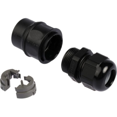 Amphenol Socapex RJF544 Series RJ45 Connector Male, Cable Mount, Cat5e Unshielded Straight 8 Way RJ45 RJF5446