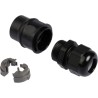Amphenol Socapex RJF544 Series RJ45 Connector Male, Cable Mount, Cat5e Unshielded Straight 8 Way RJ45 RJF5446