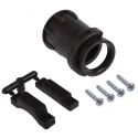 TE Connectivity Black Thermoplastic Cable Clamp 17.86mm Maximum Bundle Diameter 182661-1