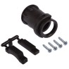 TE Connectivity Black Thermoplastic Cable Clamp 17.86mm Maximum Bundle Diameter 182661-1