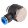 Festo Nickel Plated Brass Pneumatic Fitting Male G 3/8 Threaded-to-Tube Push-in 8mm QSLV-G3/8-8