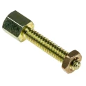 TE Connectivity Blanking Plate for D-Sub Connector HDF or HDP or HDE Series 5207719-1
