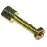 TE Connectivity Blanking Plate for D-Sub Connector HDF or HDP or HDE Series 5207719-1